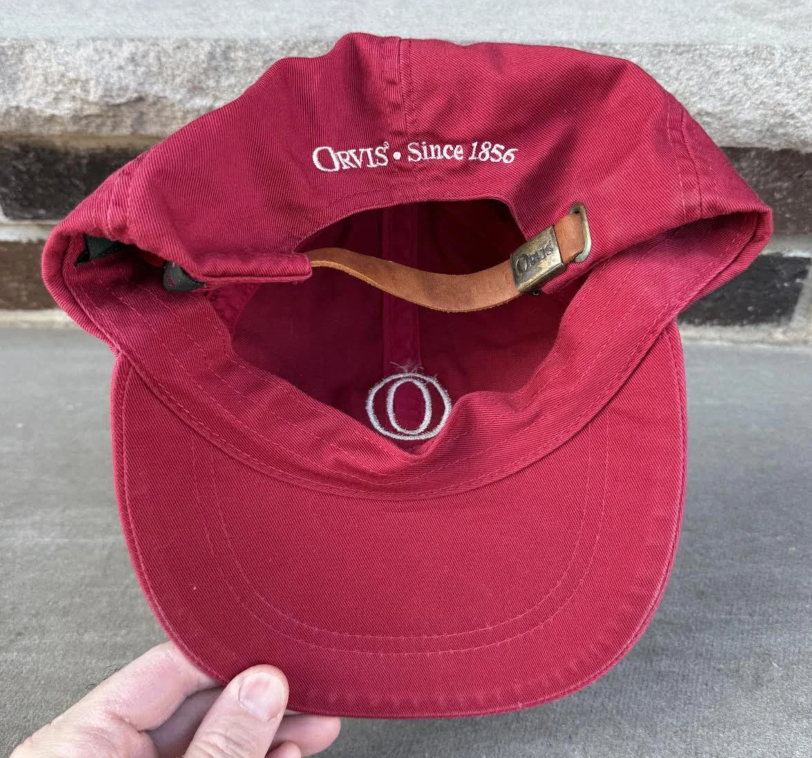 Vintage Orvis Since 1856 Red / Green Hat — RootsBK